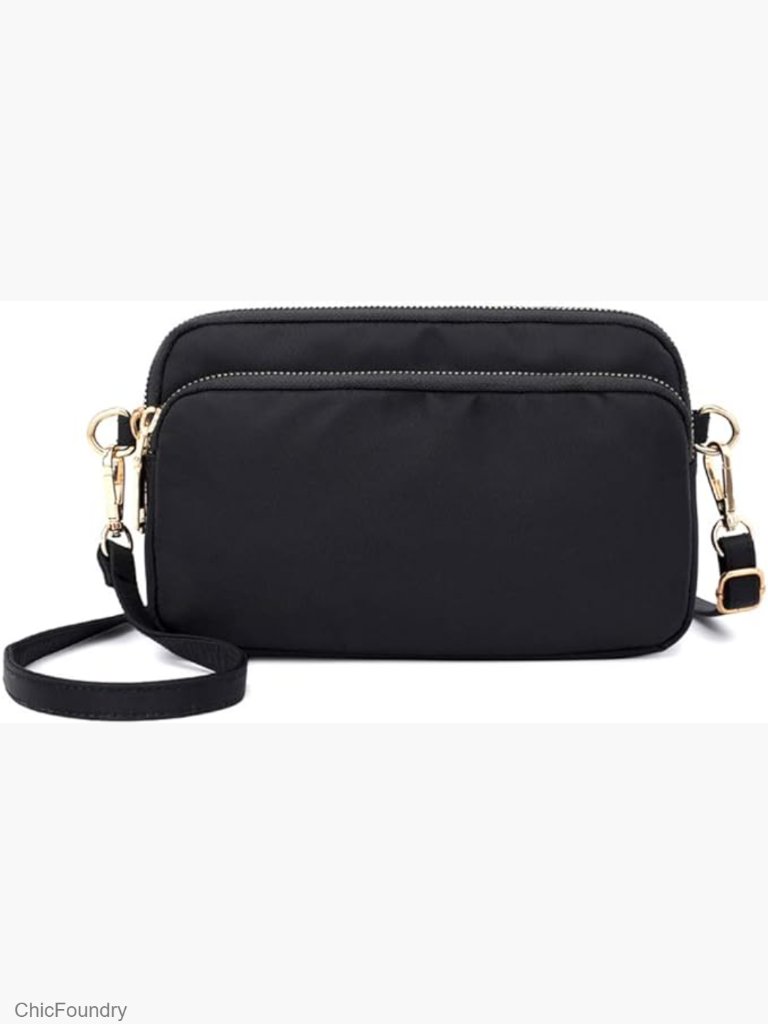Lightweight Nylon Small Crossbody Shoulder Satchel Purse